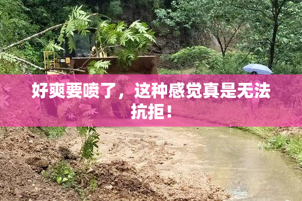好爽要喷了，这种感觉真是无法抗拒！