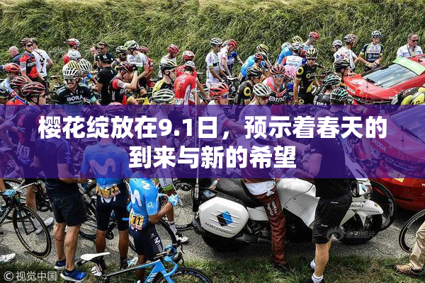 樱花绽放在9.1日，预示着春天的到来与新的希望