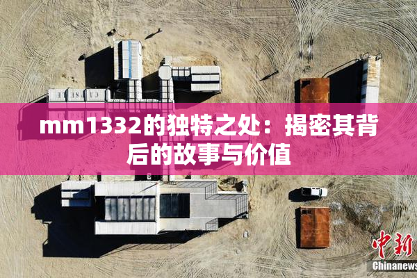 mm1332的独特之处：揭密其背后的故事与价值