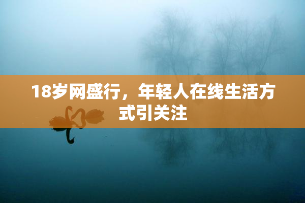 18岁网盛行，年轻人在线生活方式引关注