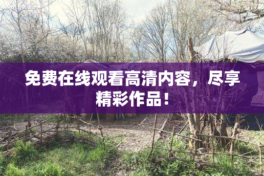 免费在线观看高清内容，尽享精彩作品！