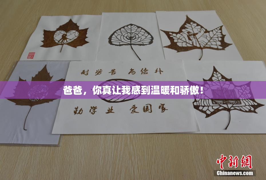 爸爸，你真让我感到温暖和骄傲！