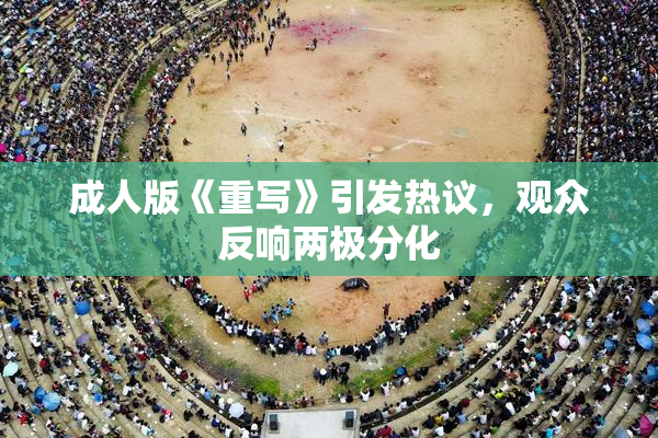 成人版《重写》引发热议，观众反响两极分化