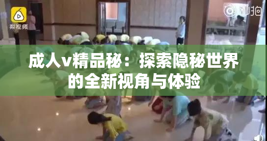 成人v精品秘：探索隐秘世界的全新视角与体验