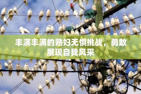 丰满丰满的熟妇无惧挑战，勇敢展现自我风采