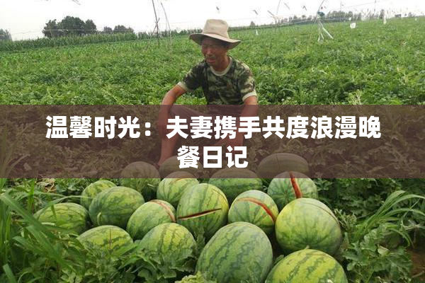 温馨时光：夫妻携手共度浪漫晚餐日记