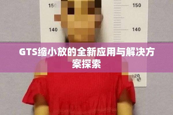 GTS缩小放的全新应用与解决方案探索