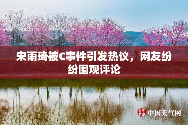 宋雨琦被C事件引发热议，网友纷纷围观评论