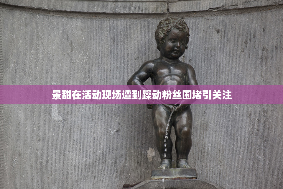 景甜在活动现场遭到躁动粉丝围堵引关注