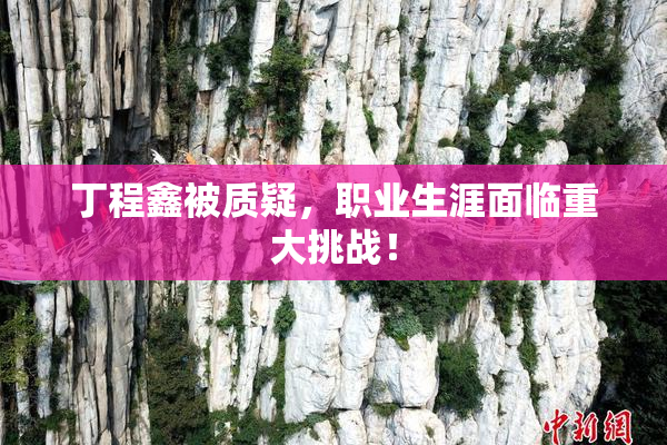 丁程鑫被质疑，职业生涯面临重大挑战！