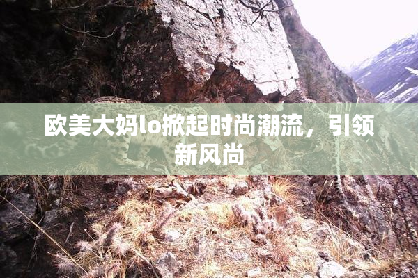 欧美大妈lo掀起时尚潮流，引领新风尚