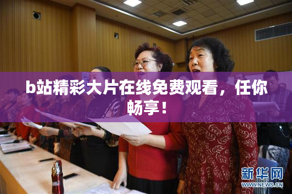 b站精彩大片在线免费观看，任你畅享！