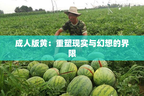 成人版黄：重塑现实与幻想的界限