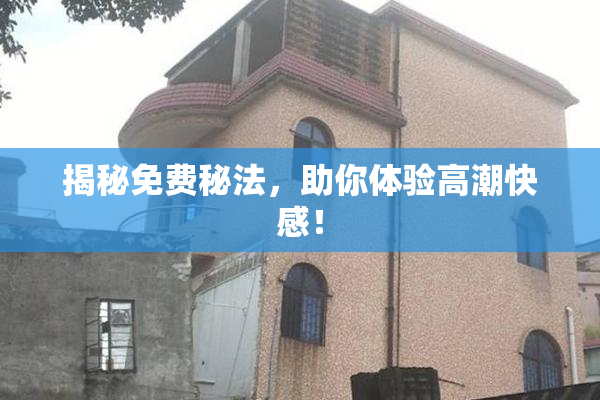 揭秘免费秘法，助你体验高潮快感！