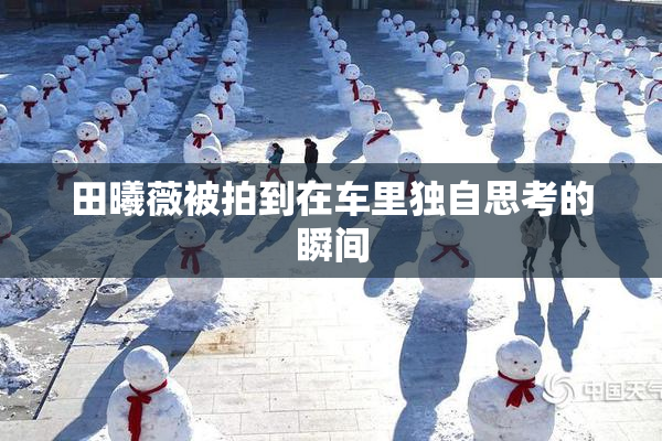 田曦薇被拍到在车里独自思考的瞬间