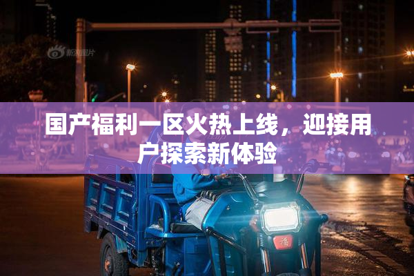 国产福利一区火热上线，迎接用户探索新体验