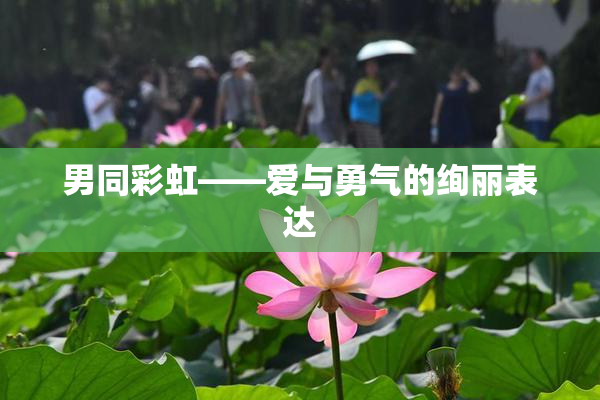 男同彩虹——爱与勇气的绚丽表达