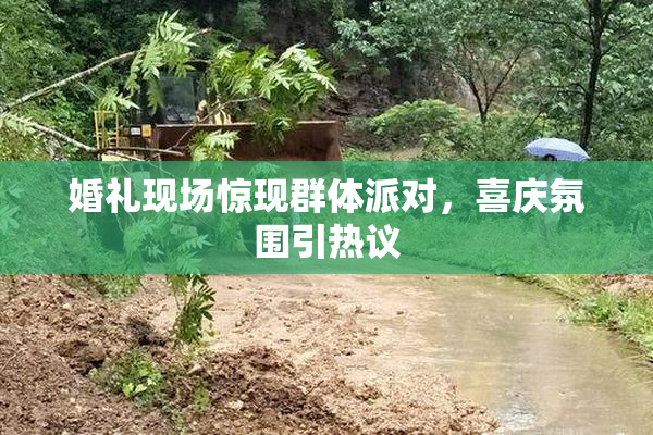 婚礼现场惊现群体派对，喜庆氛围引热议