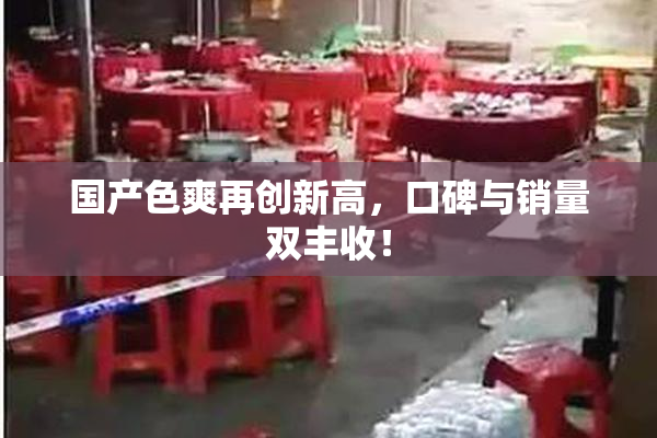 国产色爽再创新高，口碑与销量双丰收！