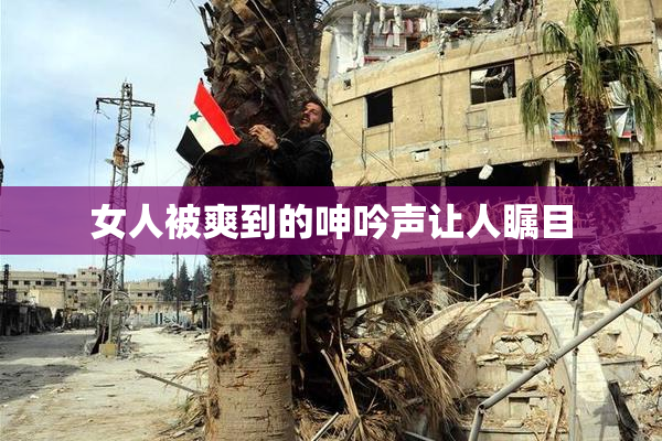 女人被爽到的呻吟声让人瞩目