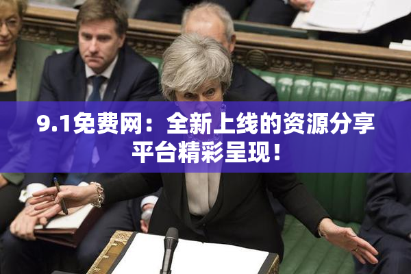 9.1免费网：全新上线的资源分享平台精彩呈现！