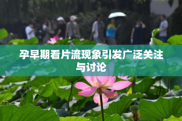 孕早期看片流现象引发广泛关注与讨论