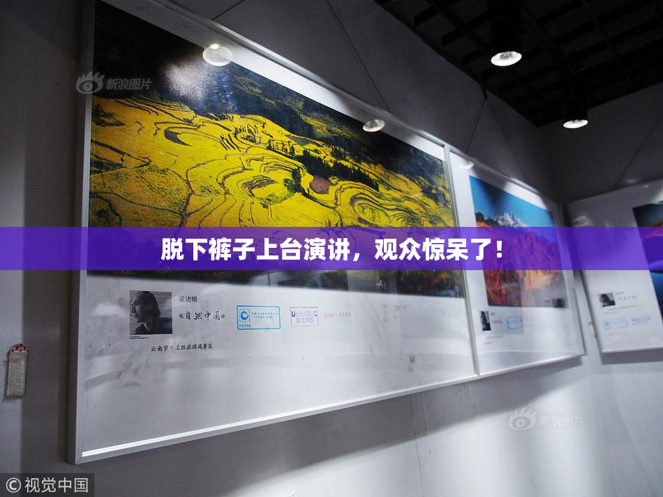 脱下裤子上台演讲，观众惊呆了！