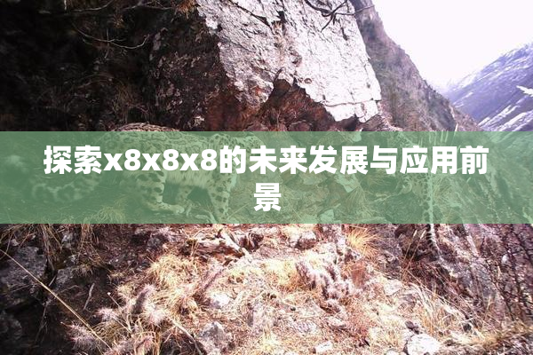 探索x8x8x8的未来发展与应用前景