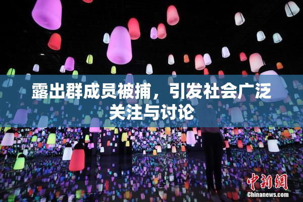 露出群成员被捕，引发社会广泛关注与讨论