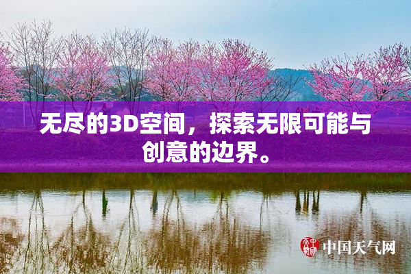 无尽的3D空间，探索无限可能与创意的边界。