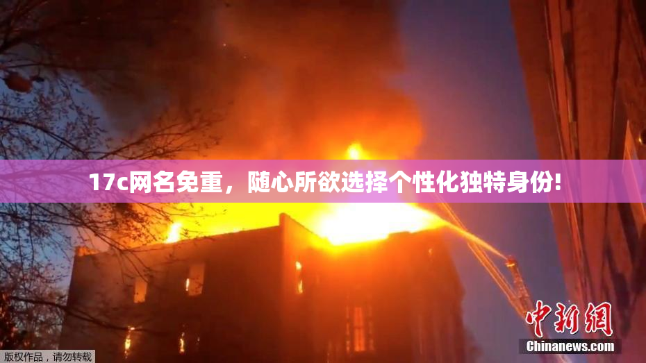 17c网名免重，随心所欲选择个性化独特身份!