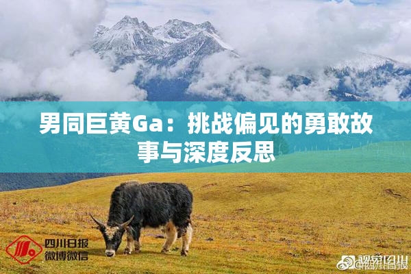 男同巨黄Ga：挑战偏见的勇敢故事与深度反思