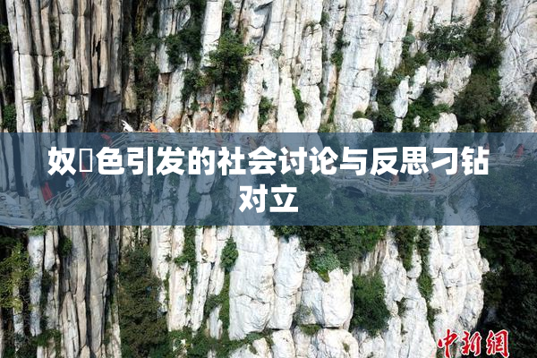 奴隷色引发的社会讨论与反思刁钻对立