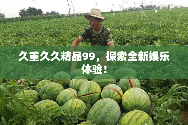 久重久久精品99，探索全新娱乐体验！