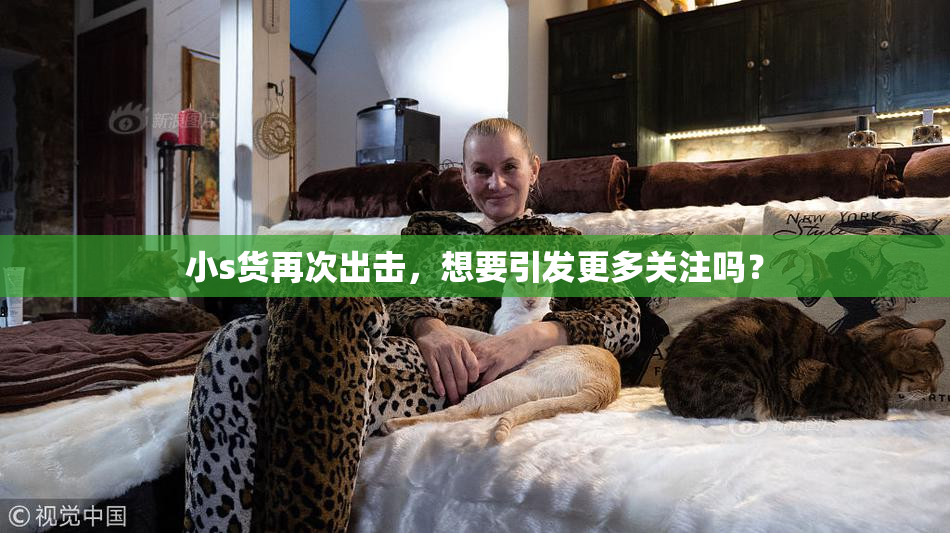 小s货再次出击，想要引发更多关注吗？