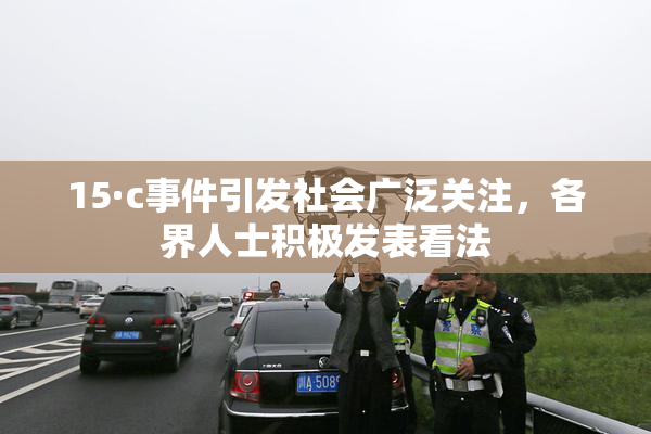 15·c事件引发社会广泛关注，各界人士积极发表看法
