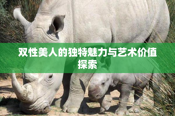 双性美人的独特魅力与艺术价值探索