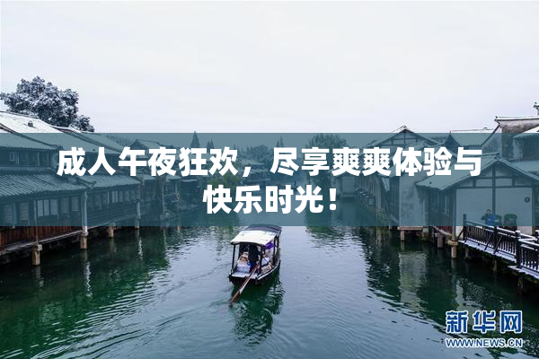 成人午夜狂欢，尽享爽爽体验与快乐时光！