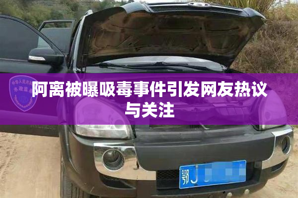 阿离被曝吸毒事件引发网友热议与关注