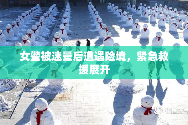 女警被迷晕后遭遇险境，紧急救援展开