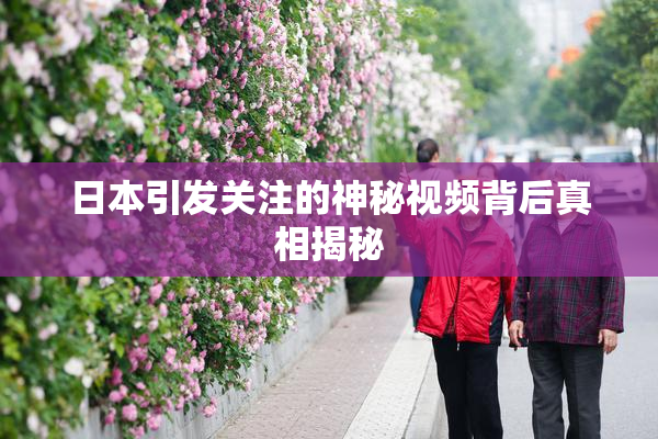 日本引发关注的神秘视频背后真相揭秘