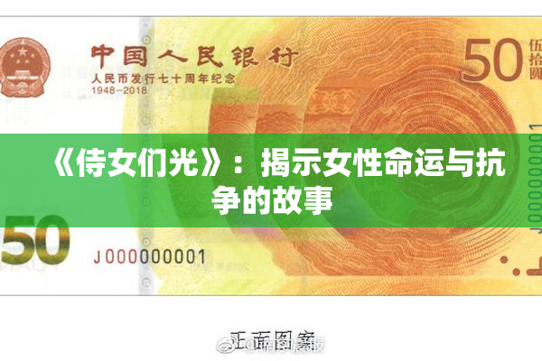 《侍女们光》：揭示女性命运与抗争的故事