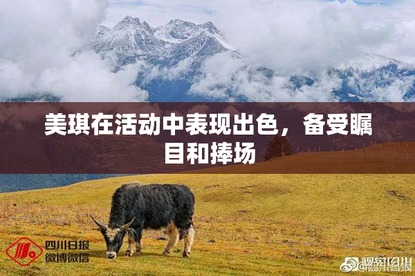 美琪在活动中表现出色，备受瞩目和捧场