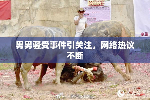 男男骚受事件引关注，网络热议不断