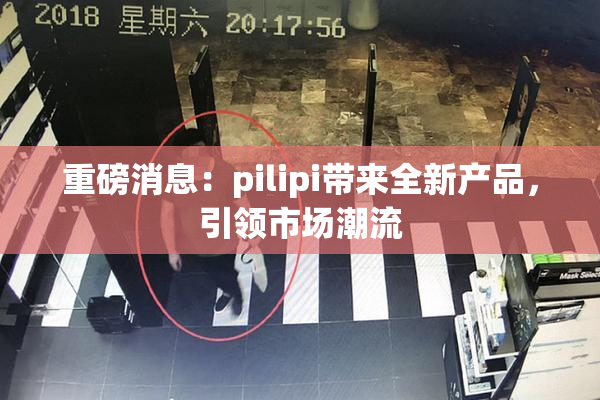 重磅消息：pilipi带来全新产品，引领市场潮流