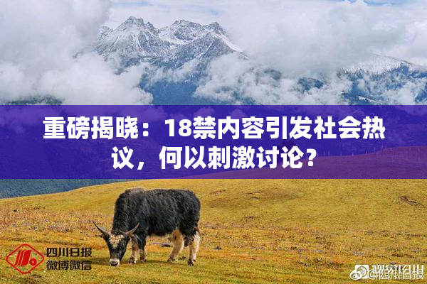 重磅揭晓：18禁内容引发社会热议，何以刺激讨论？