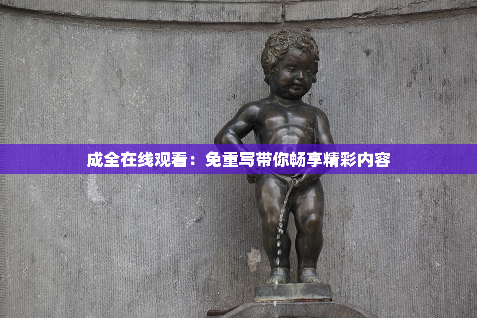 成全在线观看：免重写带你畅享精彩内容