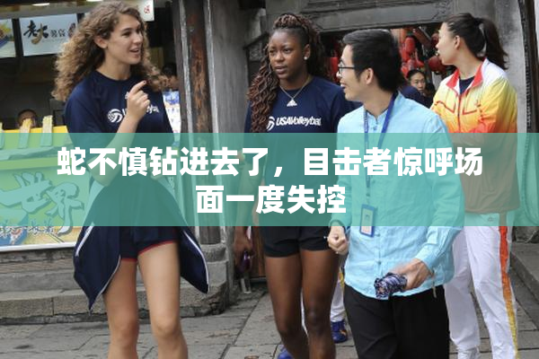 蛇不慎钻进去了，目击者惊呼场面一度失控