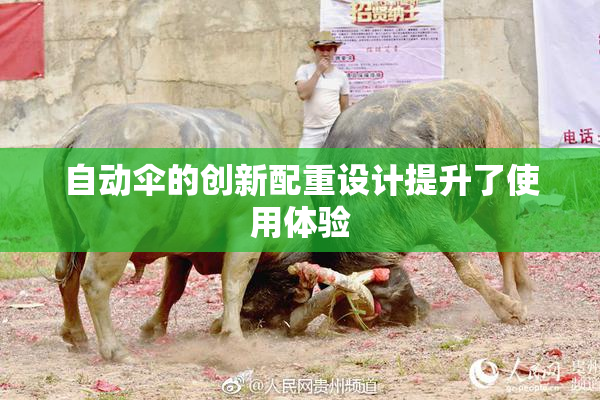 自动伞的创新配重设计提升了使用体验