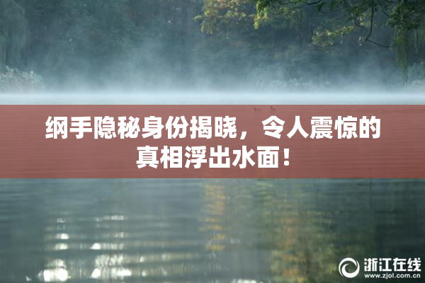纲手隐秘身份揭晓，令人震惊的真相浮出水面！